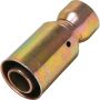 Universal Air Conditioning FT 6604SRBC A/C Refrigerant Hose Fitting -- Steel Straight Outer Weld-on Beadlock Fitting
