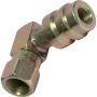 Universal Air Conditioning FT 7611SRC A/C Service Valve Fitting -- Steel 90Âº Screw-on Service Port Fitting