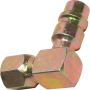 Universal Air Conditioning FT 7612SBC A/C Service Valve Fitting -- Steel 90Âº Screw-on Service Port Fitting