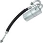 Universal Air Conditioning HA 10034C A/C Accumulator with Hose Assembly -- Accumulator with Hose Assembly