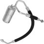 Universal Air Conditioning HA 10038C A/C Accumulator with Hose Assembly -- Accumulator with Hose Assembly