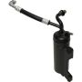 Universal Air Conditioning HA 10954C A/C Accumulator with Hose Assembly -- Accumulator with Hose Assembly