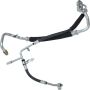 Universal Air Conditioning HA 11132C A/C Manifold Hose Assembly -- Suction and Discharge Assembly