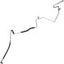 Universal Air Conditioning HA 111454C A/C Liquid Line Assembly -- Liquid Line w/o Orifice Tube