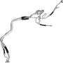Universal Air Conditioning HA 114007C A/C Suction and Liquid Line Hose Assembly -- Suction and Liquid Line (IHX)