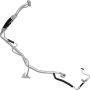 Universal Air Conditioning HA 114418C A/C Suction and Liquid Line Hose Assembly -- Suction and Liquid Line (IHX)