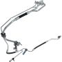Universal Air Conditioning HA 114468C A/C Suction and Liquid Line Hose Assembly -- Suction and Liquid Line