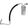 Universal Air Conditioning HA 9141C A/C Accumulator with Hose Assembly -- Accumulator with Hose Assembly