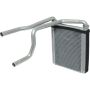 Universal Air Conditioning HT 2041C HVAC Heater Core -- Heater Core Aluminum