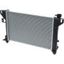 Universal Air Conditioning RA 1108C Radiator -- Crossflow Radiator