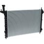 Universal Air Conditioning RA 13007C Radiator -- Crossflow Radiator