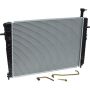Universal Air Conditioning RA 13070C Radiator -- Crossflow Radiator