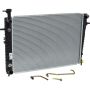 Universal Air Conditioning RA 13070C Radiator -- Crossflow Radiator