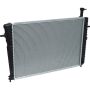 Universal Air Conditioning RA 13077C Radiator -- Crossflow Radiator