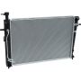Universal Air Conditioning RA 13077C Radiator -- Crossflow Radiator