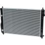 Universal Air Conditioning RA 13097C Radiator -- Crossflow Radiator