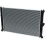 Universal Air Conditioning RA 13187C Radiator -- Crossflow Radiator
