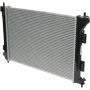 Universal Air Conditioning RA 13202C Radiator -- Crossflow Radiator