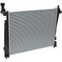 Universal Air Conditioning RA 13204C Radiator -- Crossflow Radiator