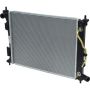 Universal Air Conditioning RA 13253C Radiator -- Crossflow Radiator