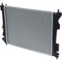 Universal Air Conditioning RA 13253C Radiator -- Crossflow Radiator
