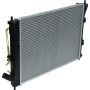Universal Air Conditioning RA 13333C Radiator -- Crossflow Radiator
