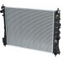 Universal Air Conditioning RA 13361C Radiator -- Crossflow Radiator
