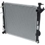 Universal Air Conditioning RA 13373C Radiator -- Crossflow Radiator
