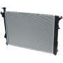Universal Air Conditioning RA 13382C Radiator -- Crossflow Radiator