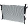 Universal Air Conditioning RA 13382C Radiator -- Crossflow Radiator