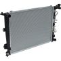 Universal Air Conditioning RA 13388C Radiator -- Crossflow Radiator