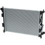 Universal Air Conditioning RA 13414C Radiator -- Crossflow Radiator