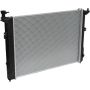 Universal Air Conditioning RA 13455C Radiator -- Crossflow Radiator