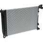 Universal Air Conditioning RA 13457C Radiator -- Crossflow Radiator