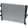 Universal Air Conditioning RA 13463C Radiator -- Crossflow Radiator