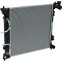 Universal Air Conditioning RA 13506C Radiator -- Crossflow Radiator