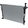 Universal Air Conditioning RA 13508C Radiator -- Crossflow Radiator