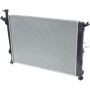 Universal Air Conditioning RA 13520C Radiator -- Crossflow Radiator