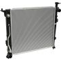 Universal Air Conditioning RA 13521C Radiator -- Crossflow Radiator