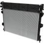 Universal Air Conditioning RA 13554C Radiator -- Crossflow Radiator