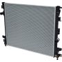 Universal Air Conditioning RA 13555C Radiator -- Crossflow Radiator