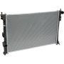 Universal Air Conditioning RA 13559C Radiator -- Crossflow Radiator