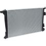 Universal Air Conditioning RA 13608C Radiator -- Crossflow Radiator