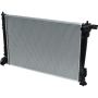 Universal Air Conditioning RA 13608C Radiator -- Crossflow Radiator