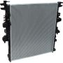Universal Air Conditioning RA 13643C Radiator -- Crossflow Radiator
