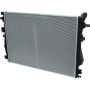Universal Air Conditioning RA 13676C Radiator -- Crossflow Radiator