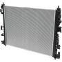 Universal Air Conditioning RA 13682C Radiator -- Crossflow Radiator