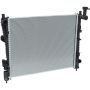 Universal Air Conditioning RA 13700C Radiator -- Crossflow Radiator