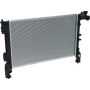 Universal Air Conditioning RA 13709C Radiator -- Crossflow Radiator