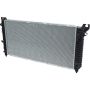 Universal Air Conditioning RA 13721C Radiator -- Crossflow Radiator